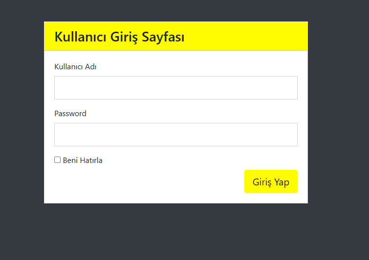 login-giris-sayfası